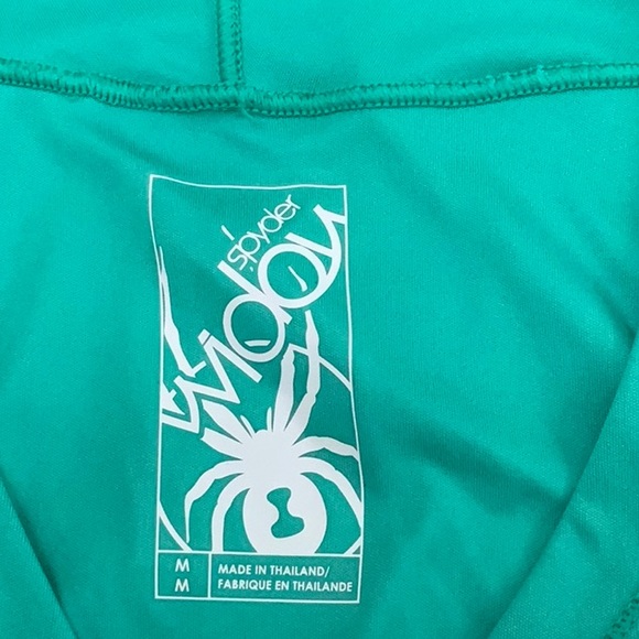 Spyder CYCLING 3/4 SLV TOP - Green - Picture 8 of 16